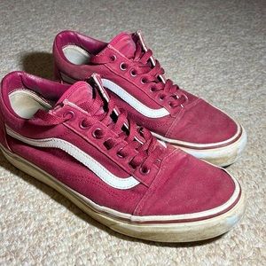 MAROON VANS OLD SCHOOL